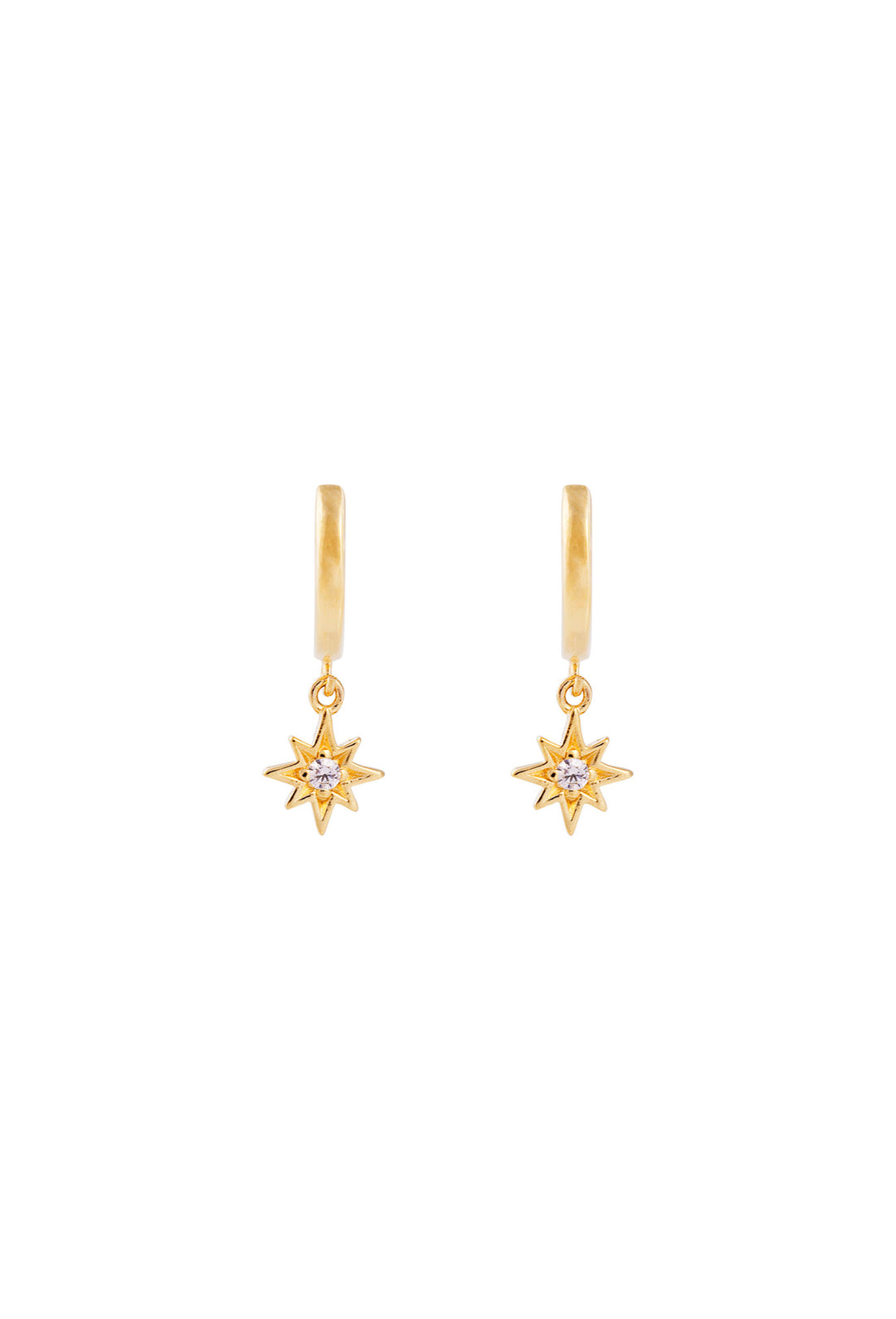 Fairley Star Hoops - Gold