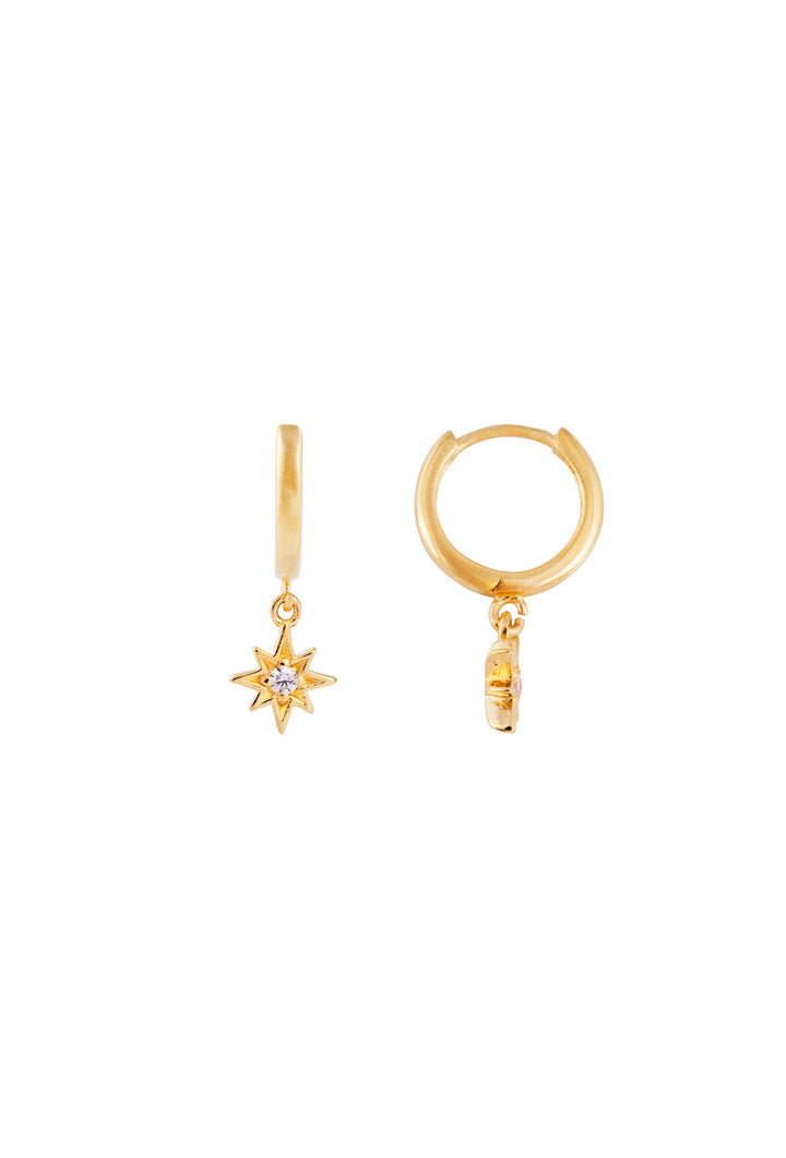 Fairley Star Hoops - Gold