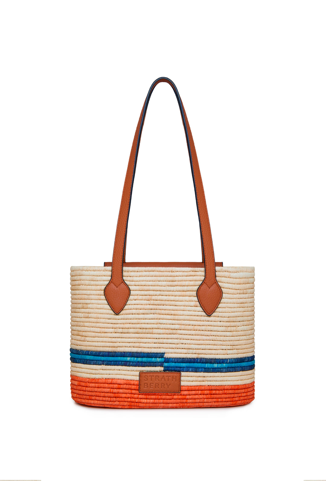 Strathberry Rafia Basket - Tan