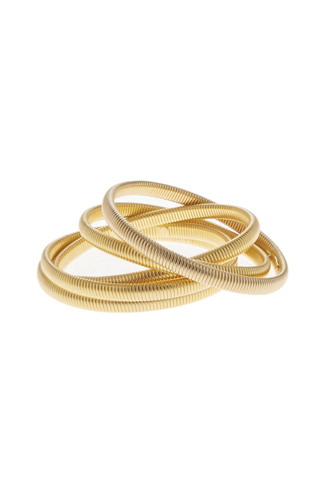 Ben Amun Python Bangles - Gold