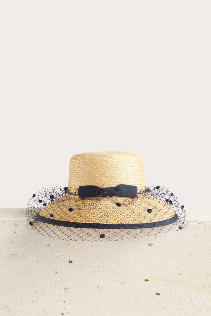 Misa Harada Eris Hat - Raffia