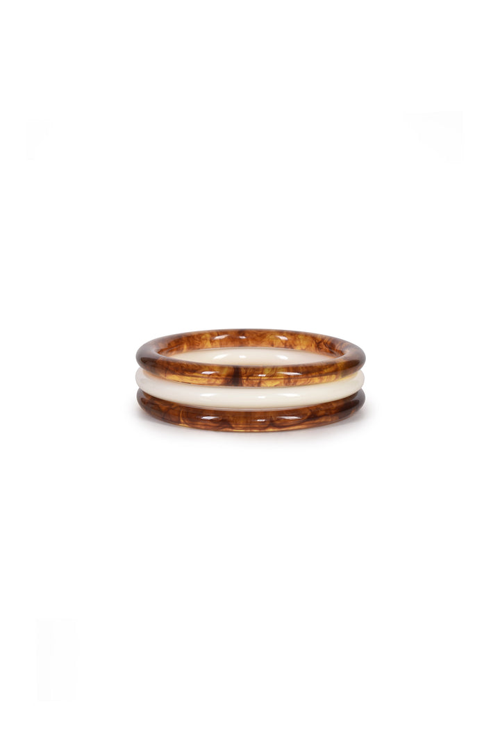 Sita Nevado Valeria Bangles - Amber