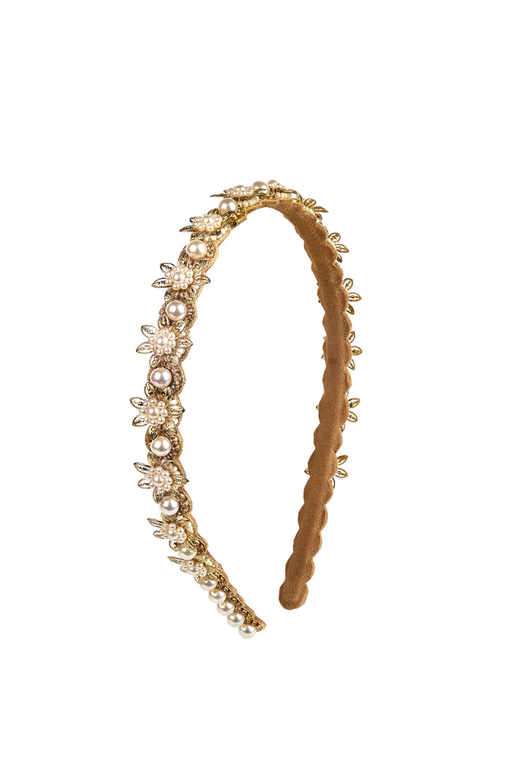 Deepa Gurnani Deanne Headband - Gold