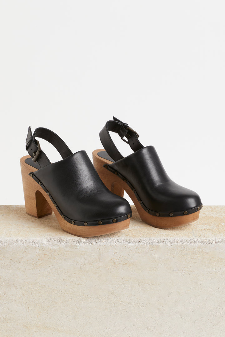 Husk TALITHA CLOG - Black