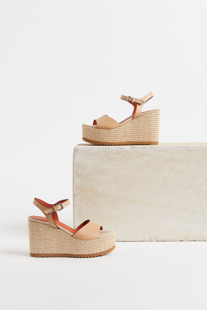 Husk ASTA WEDGE - Almond