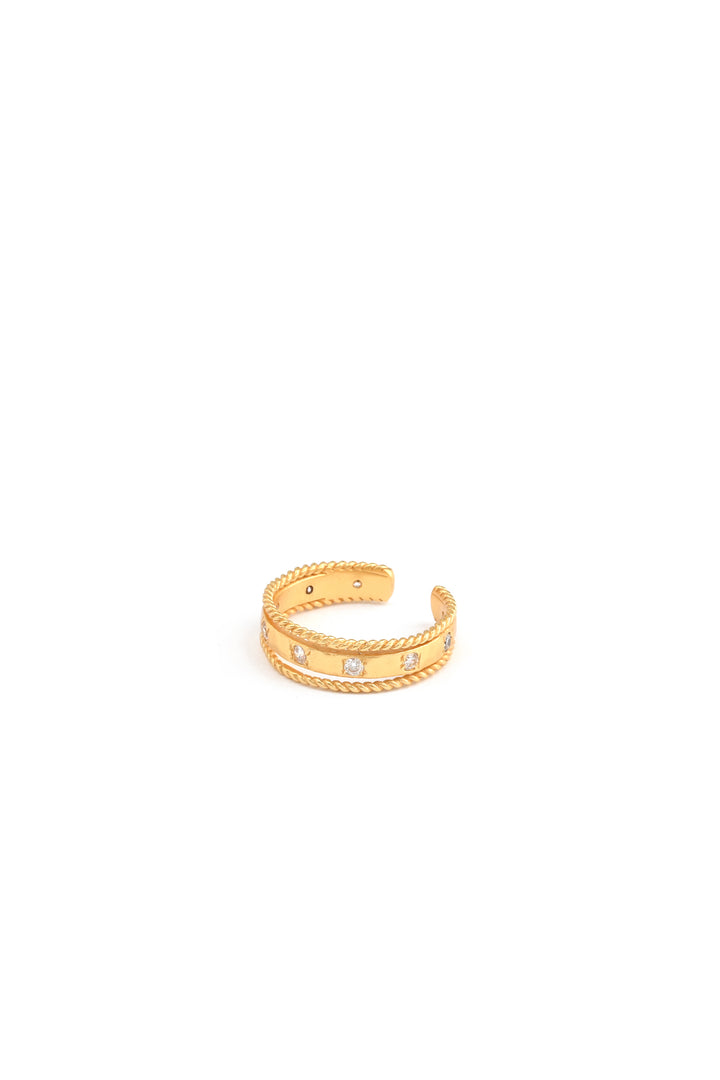 Husk Ziva Ring - Gold