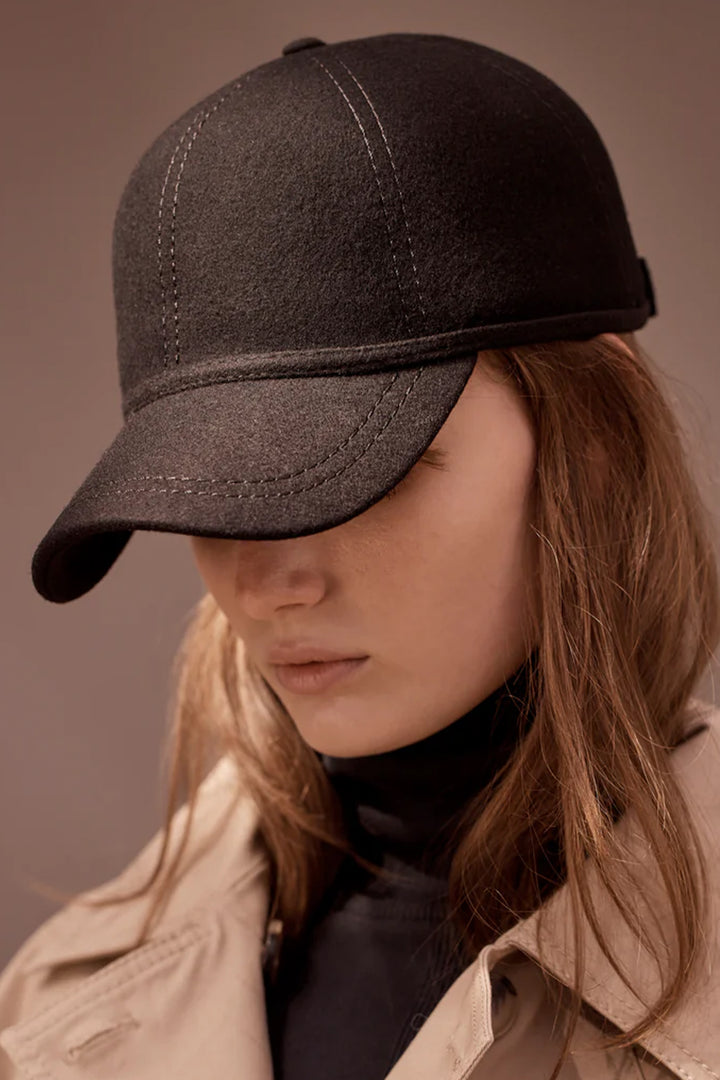 Sarah J Curtis Baseball Cap - Black