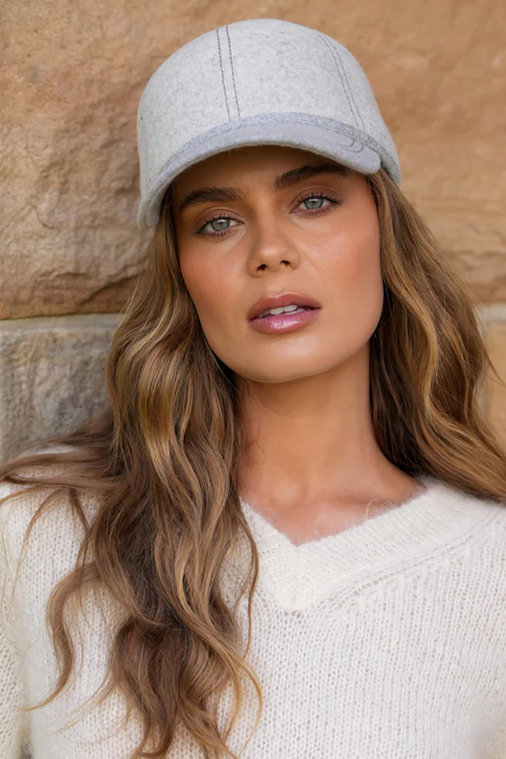 Sarah J Curtis Baseball Cap - Grey