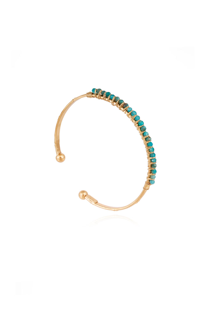 Gas Bijoux Blyre Cuff - Turquoise