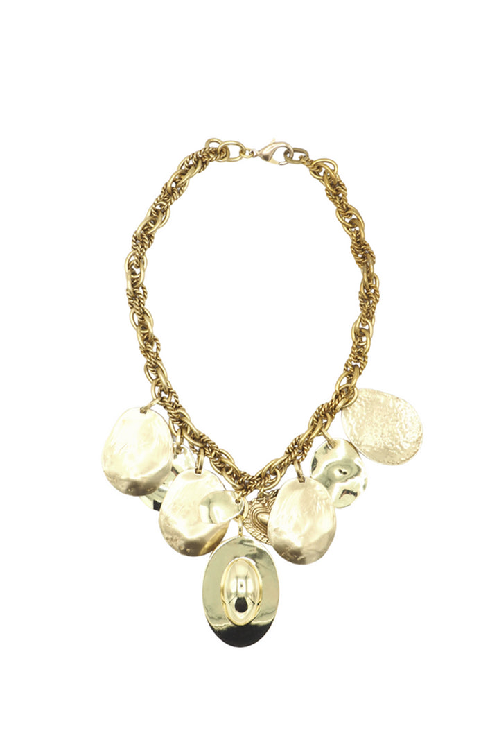 Sita Nevado Crater Necklace - Gold