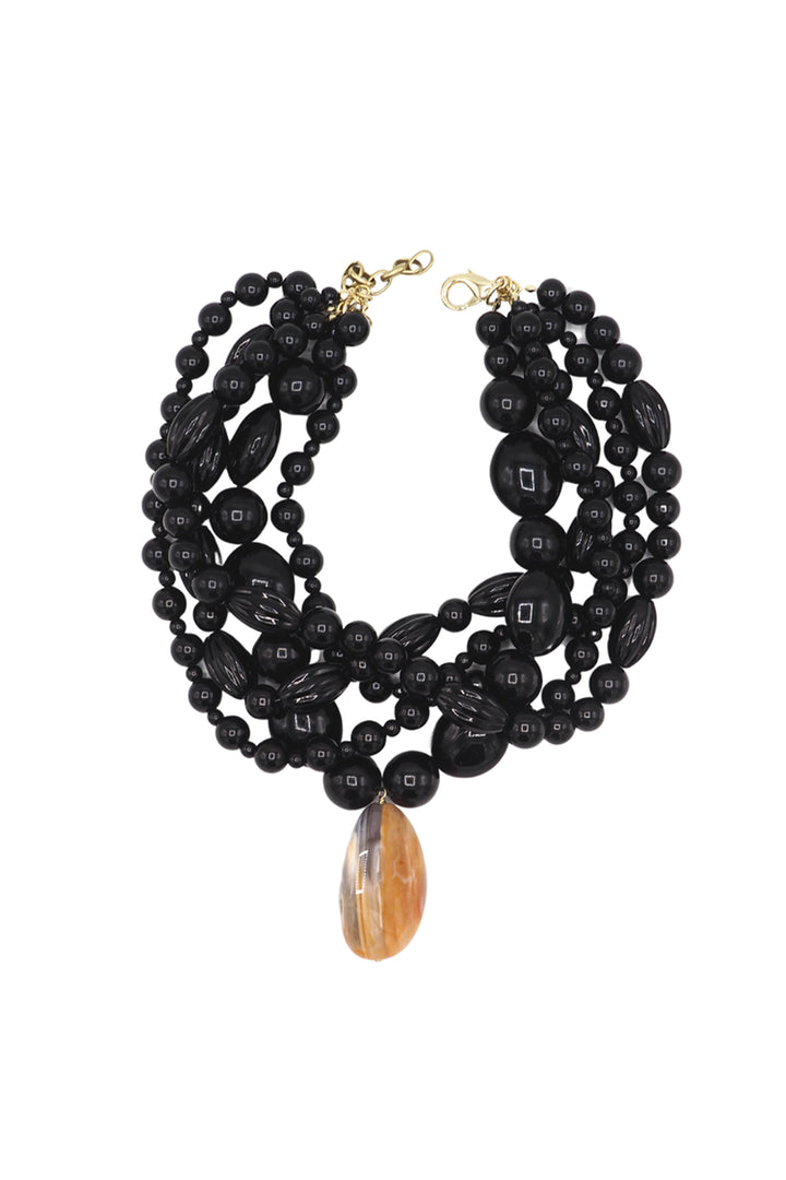 Sita Nevado Uno Necklace - Black