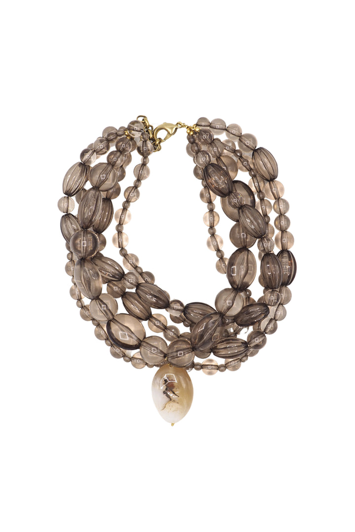 Sita Nevado Uno Necklace - Smoke