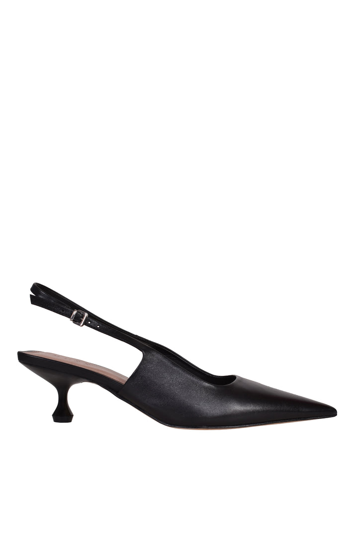 Husk LAYLA SLINGBACK - Black