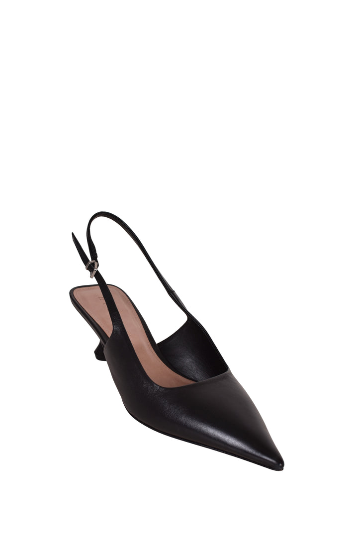 Husk LAYLA SLINGBACK - Black