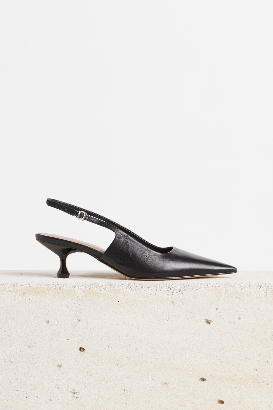 Husk LAYLA SLINGBACK - Black