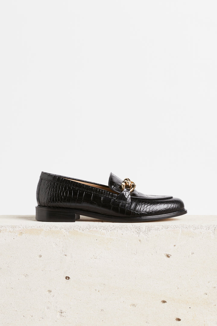 Husk ALEA LOAFER - Black