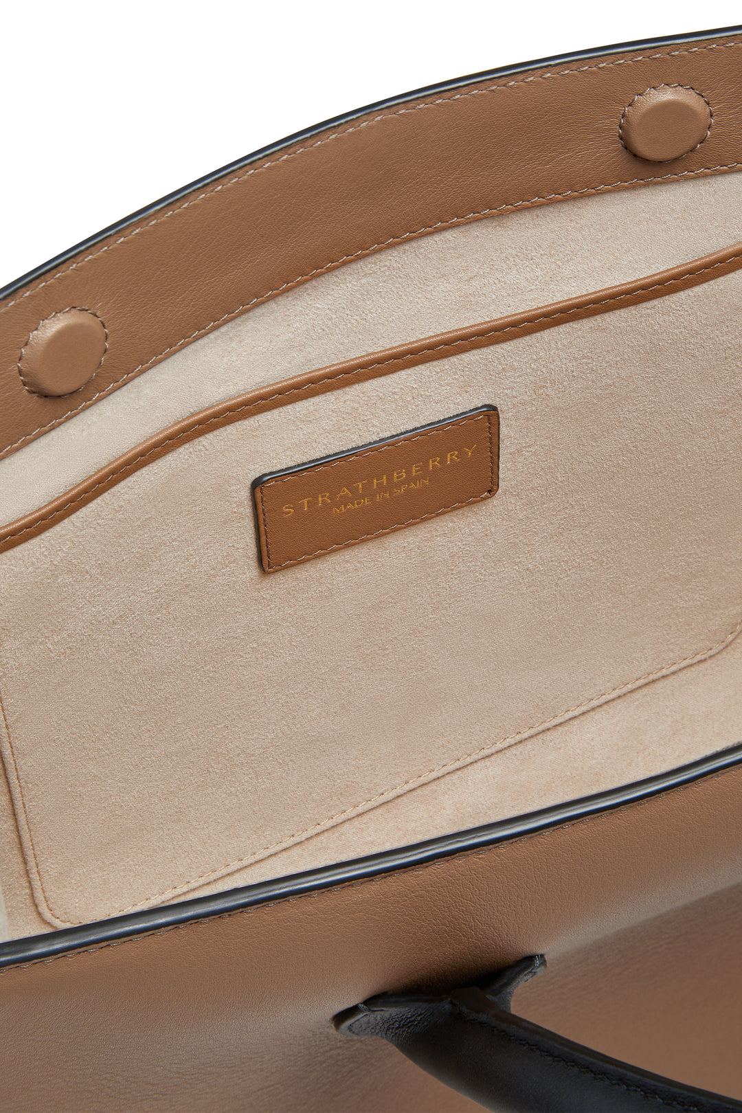 Strathberry Leather Tote - Clay