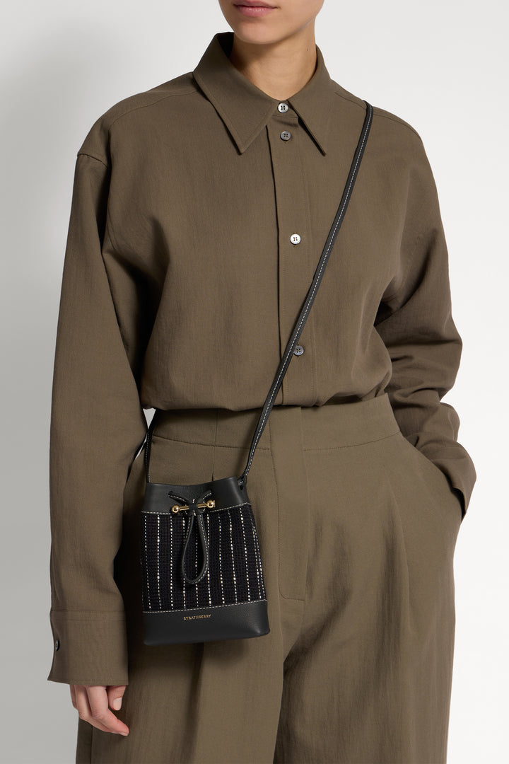 Strathberry Osette Pouch - Black