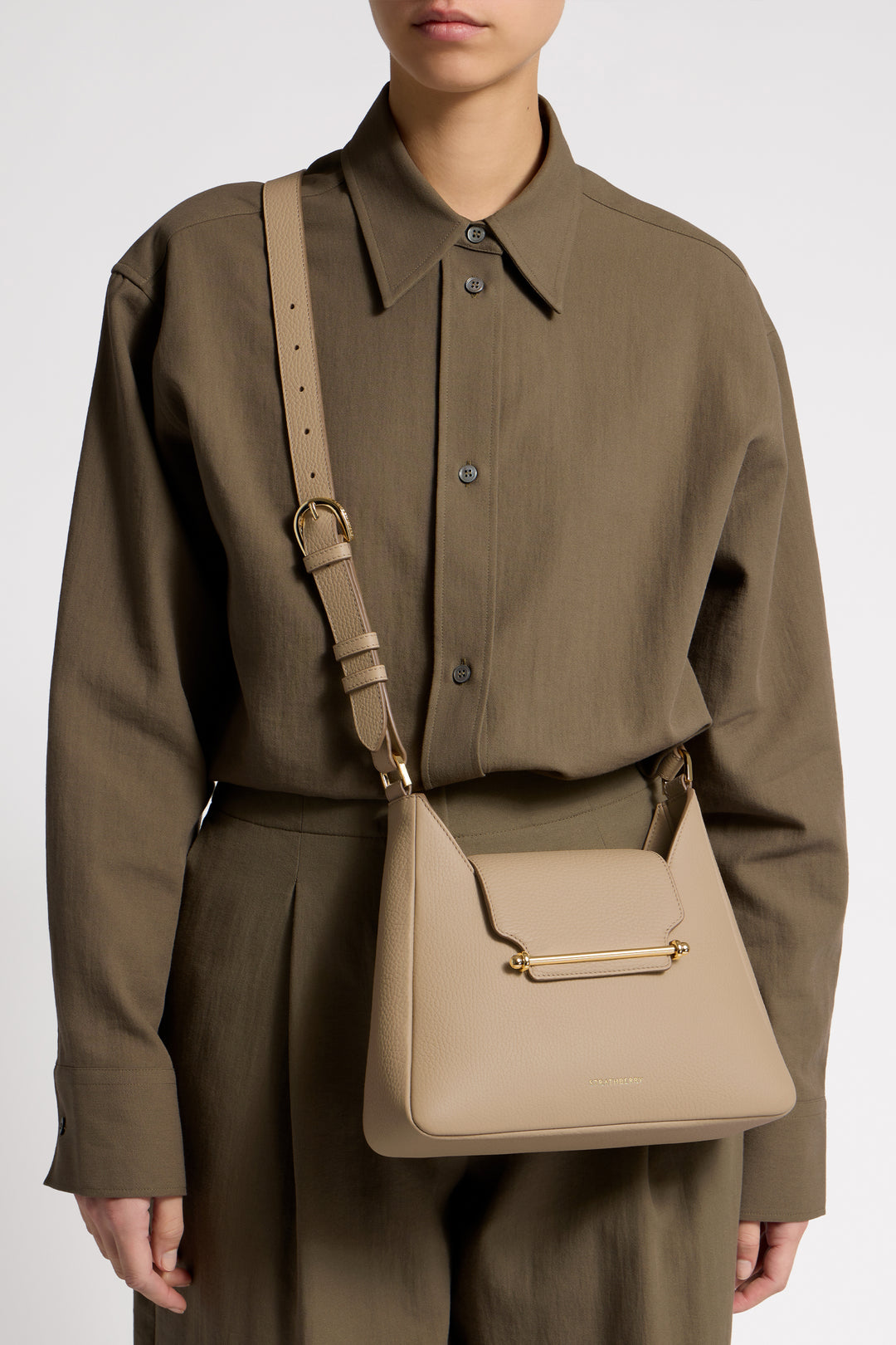 Strathberry Multrees Hobo - Sand
