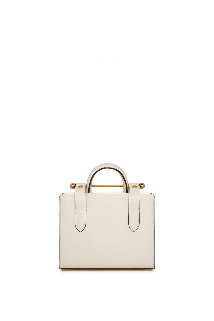 Strathberry Nano Tote - White