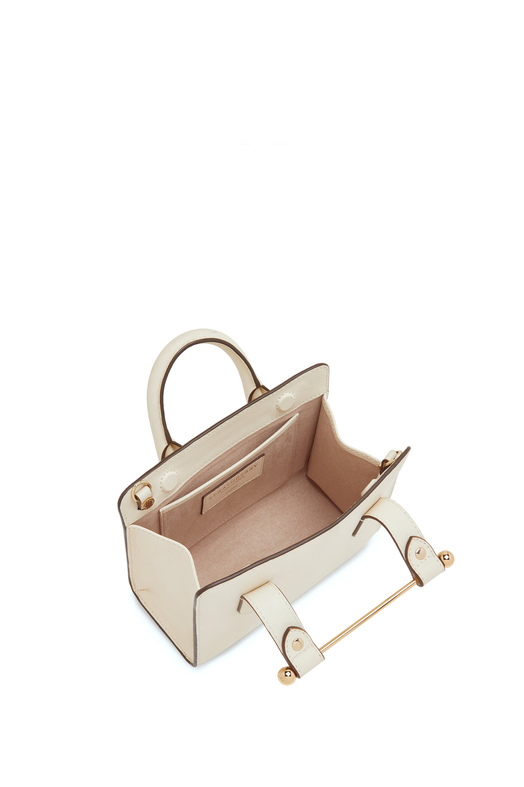 Strathberry Nano Tote - White