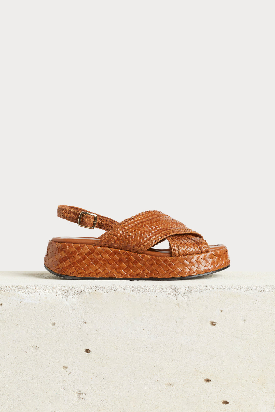 HUSK SOFIE SANDAL - TOFFEE