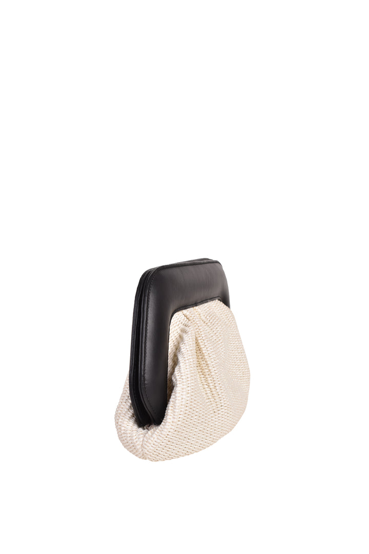 Husk Abigail Bag - White Black