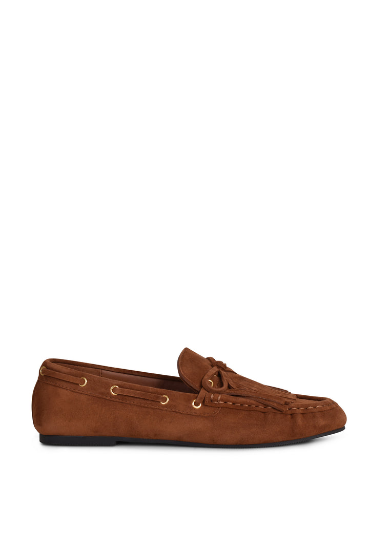 Husk Lily Loafer - Cognac