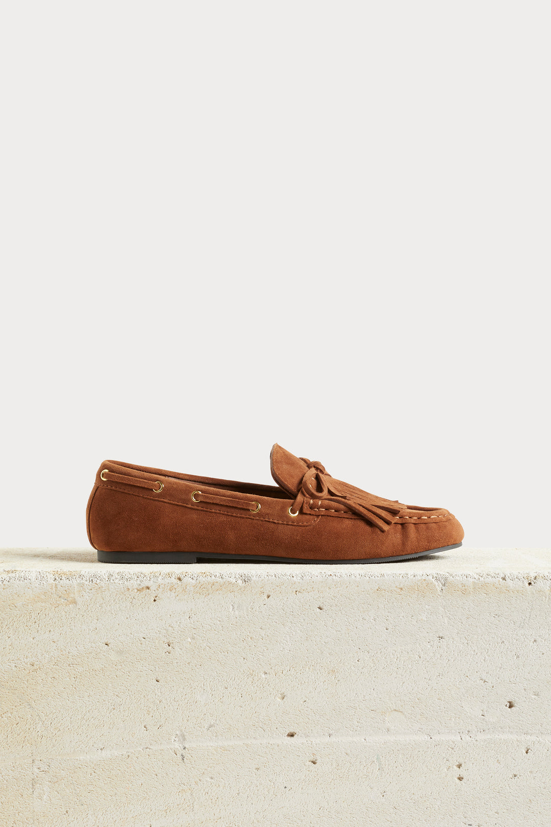 Husk Lily Loafer - Cognac