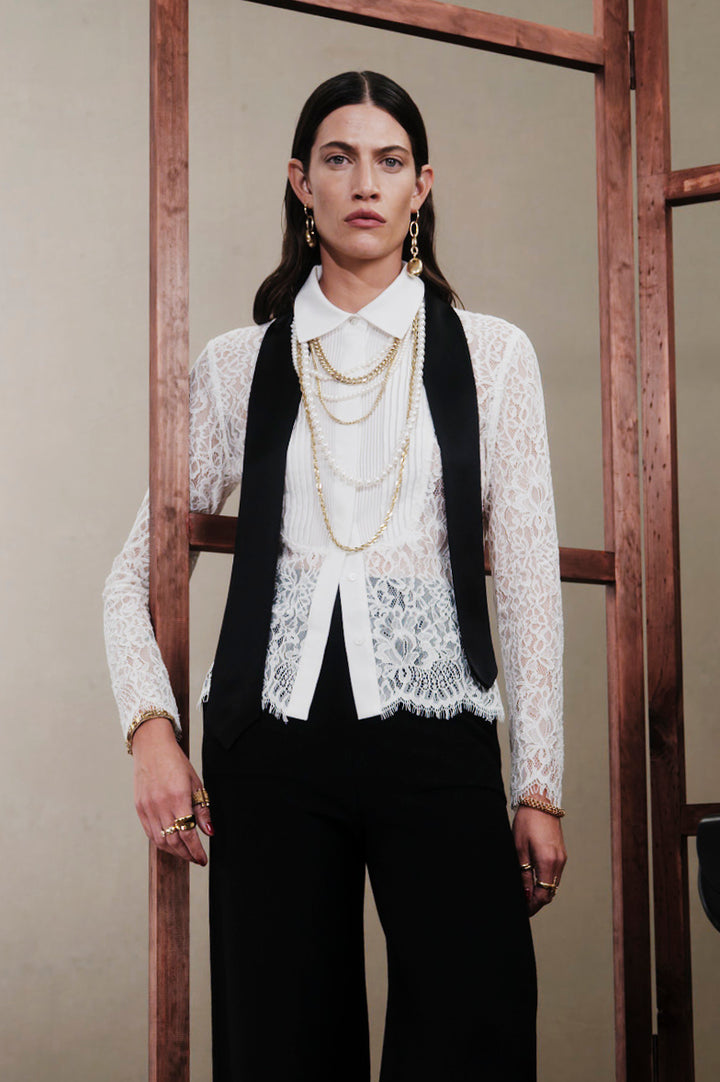 Catherine Osti Iris Tie