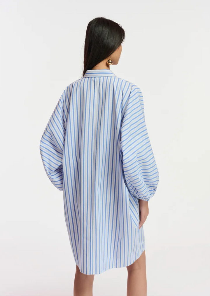 Essentiel Antwerp Frilled Dress - Stripe