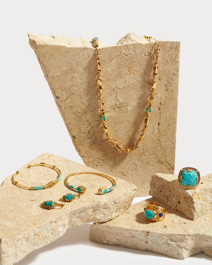 Gas Bijoux Duality Cuff - Blue