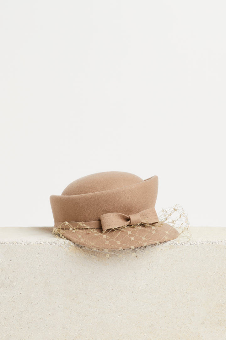 Misa Harada Anais Cap - Beige