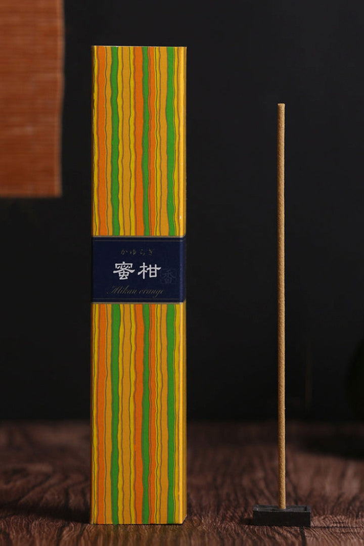 KAYURAGI Incense Sticks Mikan