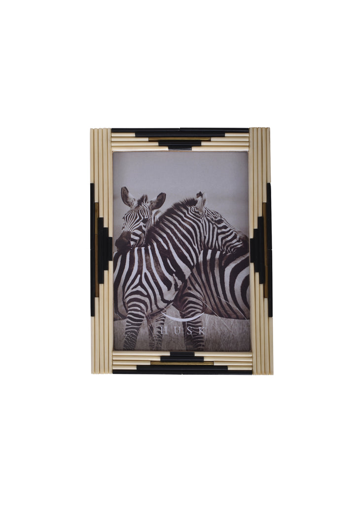 Husk Brass Frame - Ivory Blk