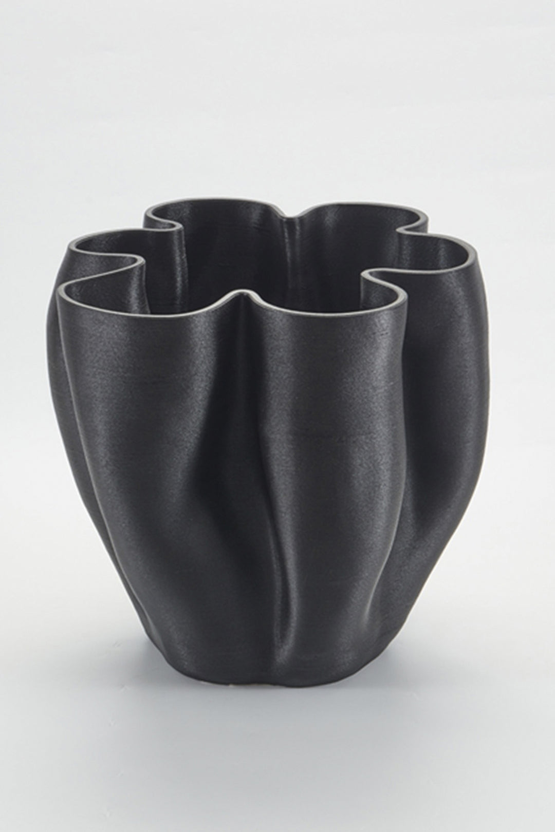 Husk Boheme Vase - Ebony