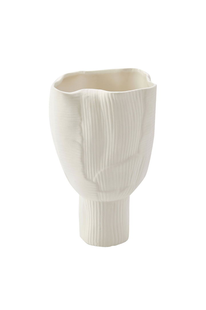 Husk Umi Vase - Ivory