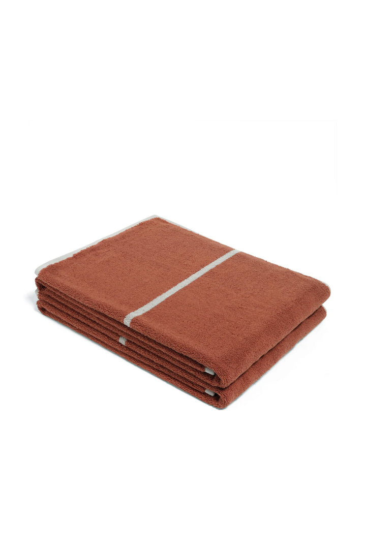 Husk Bath Towel - TerraCotta