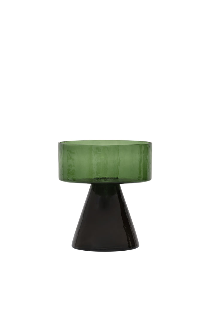 Husk Candle Holder - Green