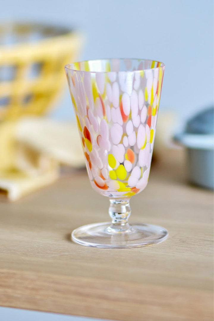 Husk Wine Glass - Rose