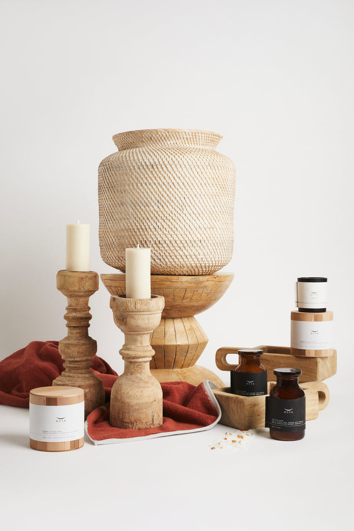 Husk Nala Stool - Natural