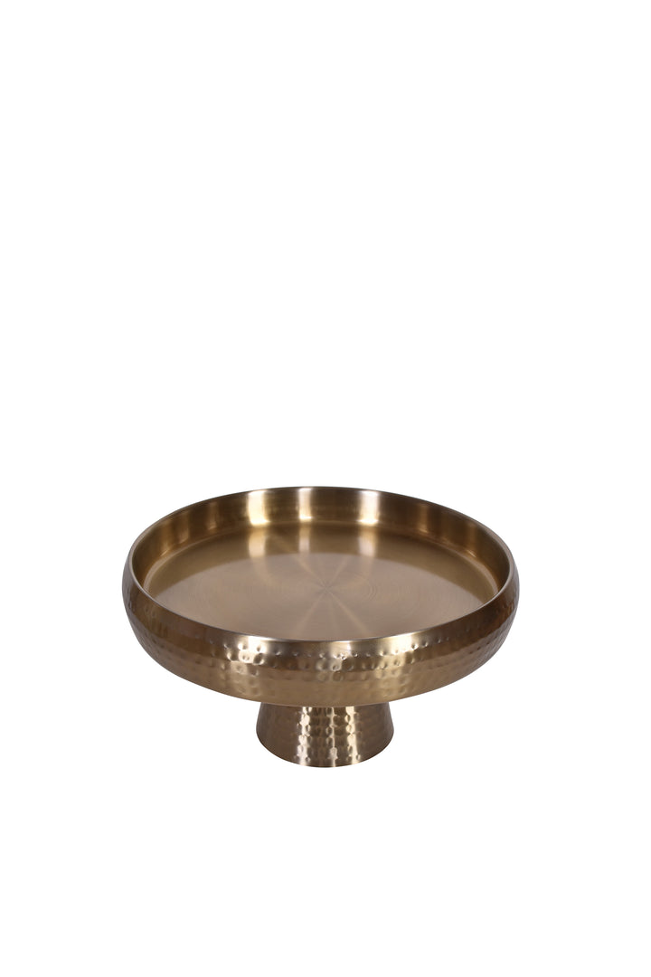 Husk Cake Stand - Gold