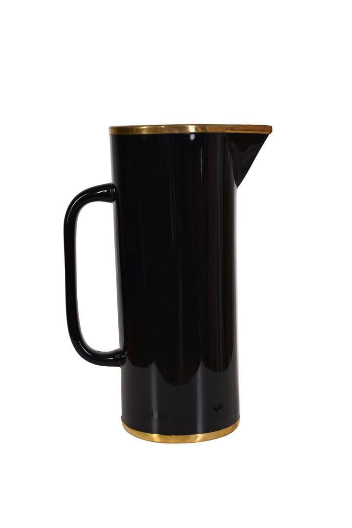 Husk Black-Gold Jug 30x1