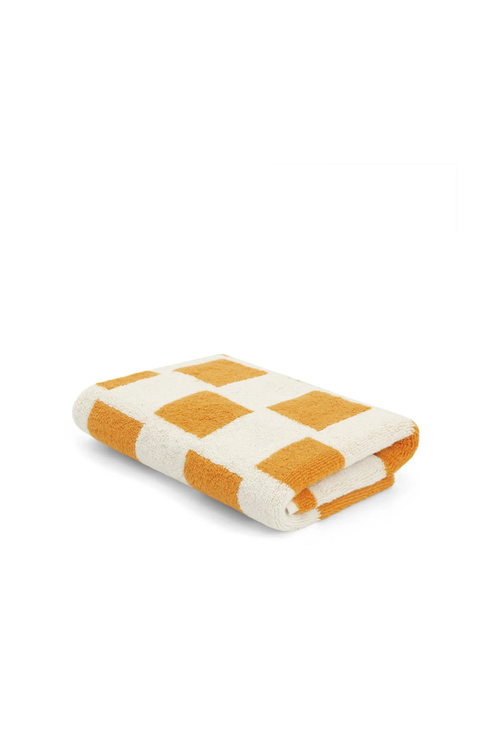 Loop Home Hand Towel - Saffron