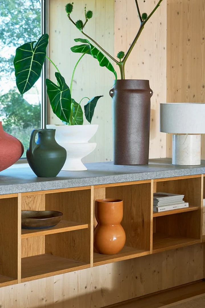 Husk Noan Vase - Orange