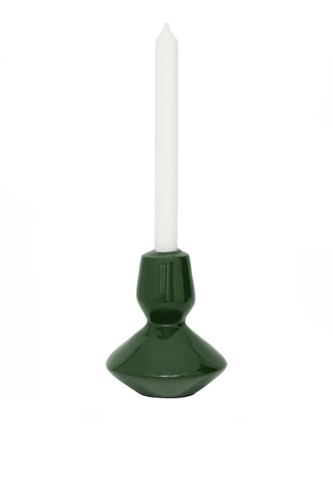 Husk Candle Holder - Green