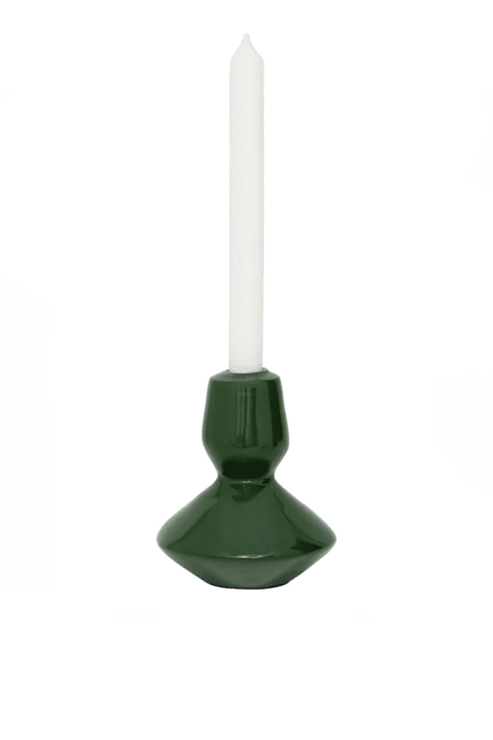 Husk Candle Holder - Green
