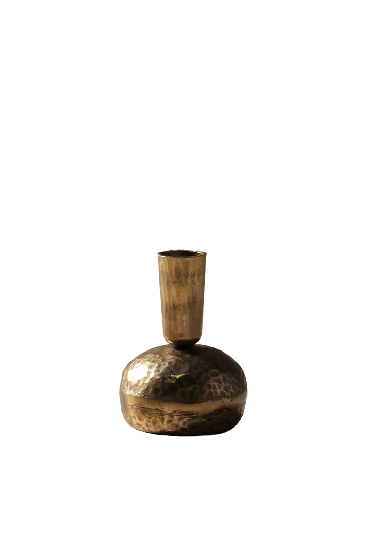 Husk Alexa Candlestand - Gold