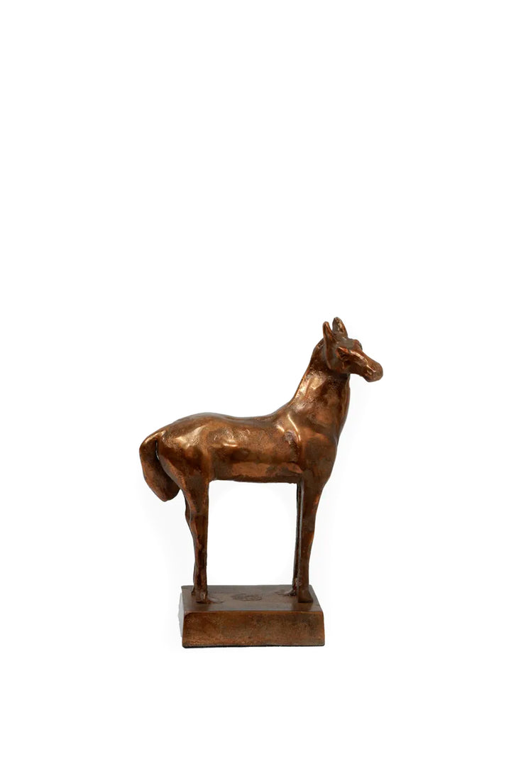 Husk Antique Horse  - Gold