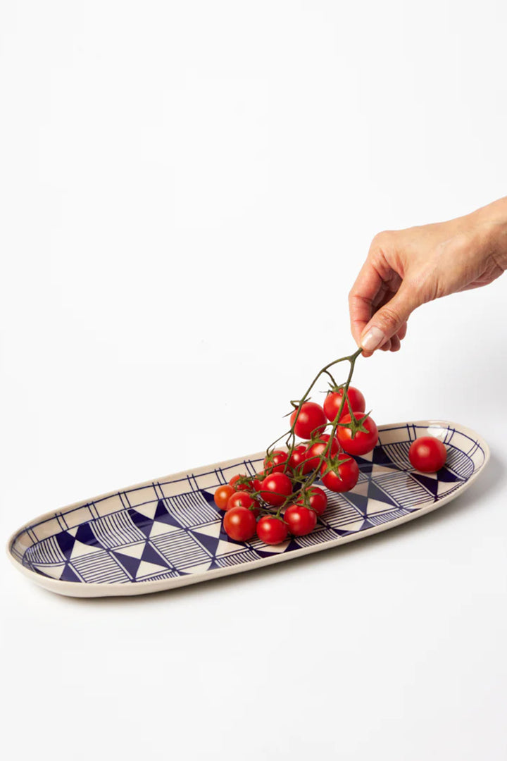 Husk Caravan Oval platter